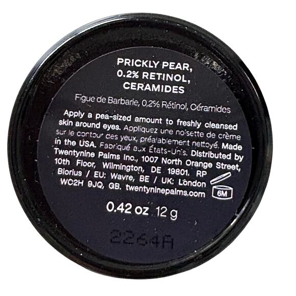 Twentynine Palms Mira Luna Eye Cream 0.42oz Retinol Ceramides NIB Box Wear Gift - Picture 5 of 8